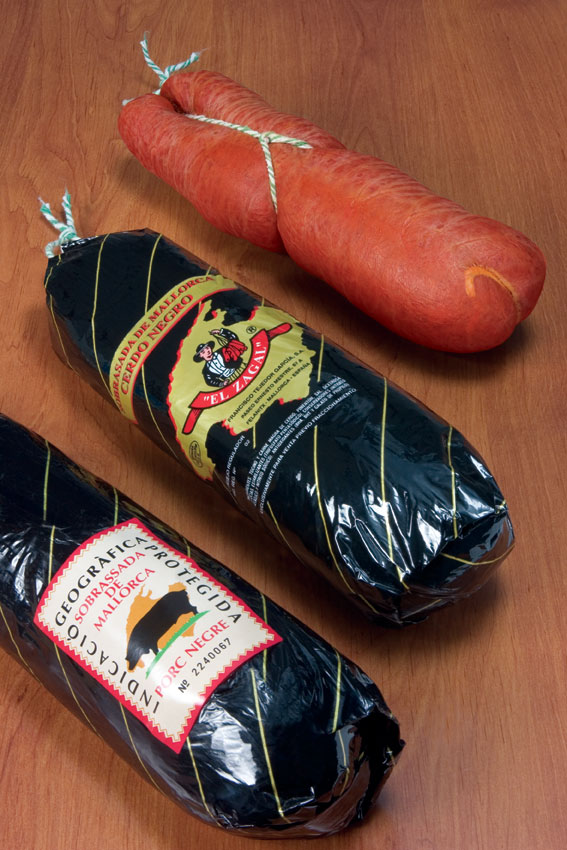 Sobrasada de cerdo negro mallorquín